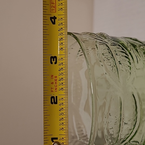 Set of 4 Vintage Green Glasses - Picture 13 of 15